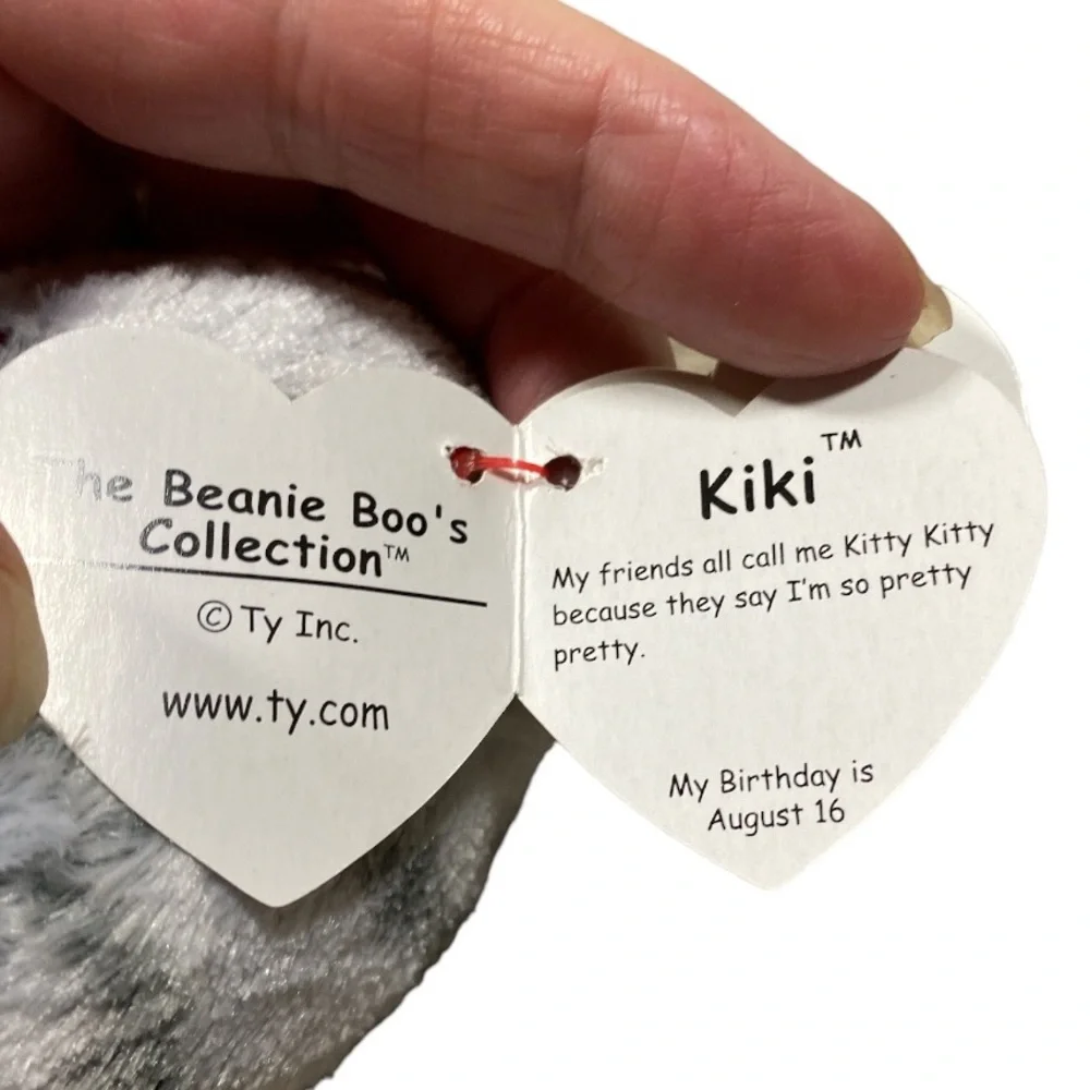Ty Silk Beanie Boos KIKI